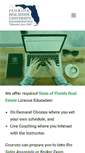 Mobile Screenshot of floridarealestateuniversity.com